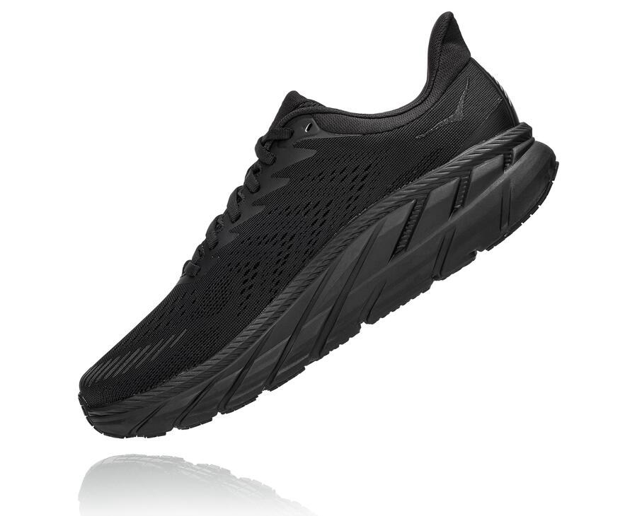 Chaussure Running Hoka One One Clifton 7 Homme - Noir - GPH-503918